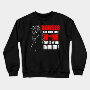 Horses Crewneck Sweatshirt